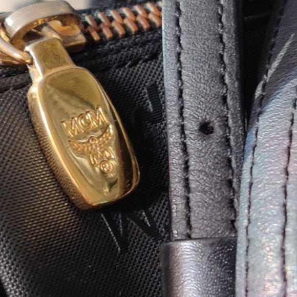 Authentic Vintage MCM Mini Two Way PVC Speedy Boston Doctor Crossbody Tote Bag - Picture 2 of 11